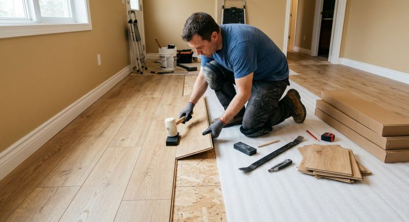 Laminate Floor Installation in Cream Ridge, NJ