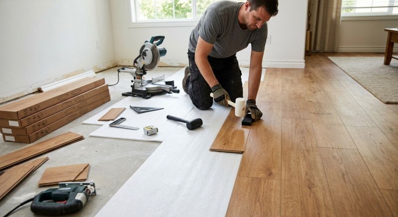 Laminate Floor Replacement in Lincroft, NJ