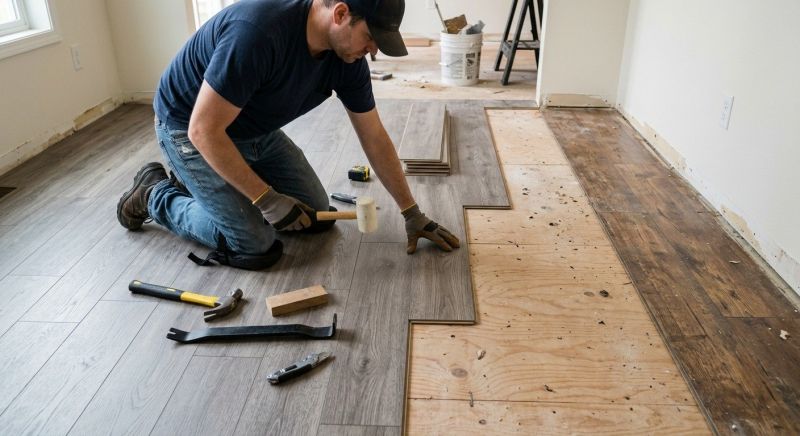 Laminate Floor Replacement in New Egypt, NJ
