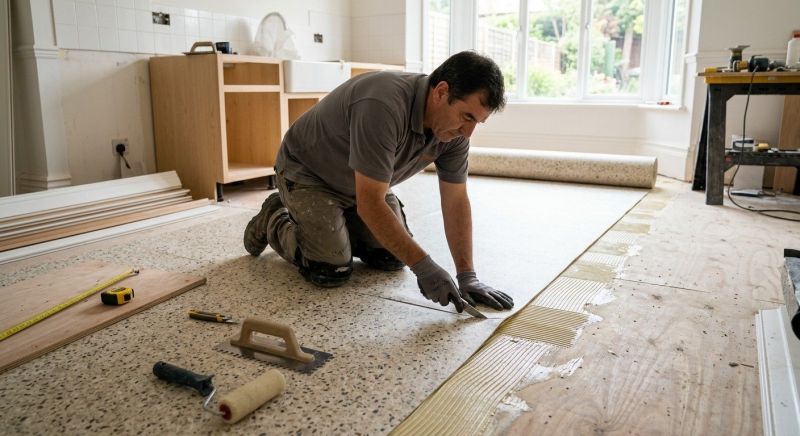 Linoleum Floor Installation in New Egypt, NJ