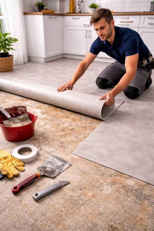 Linoleum Floor Installation in Waretown, NJ