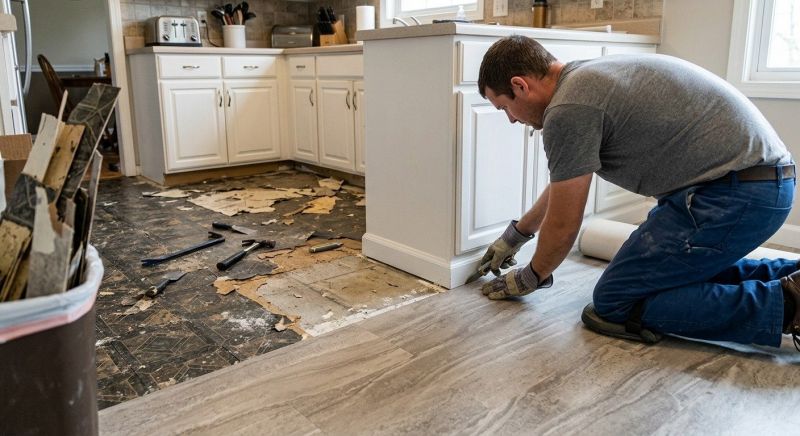 Linoleum Flooring Replacement in Ocean County, NJ