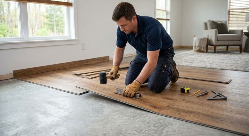 Luxury Vinyl Tile Installation in Forked River, NJ