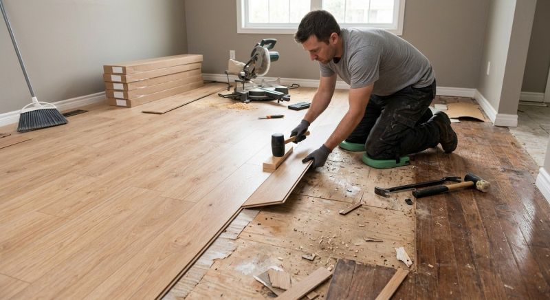 Plank Laminate Installation in Ocean County, NJ