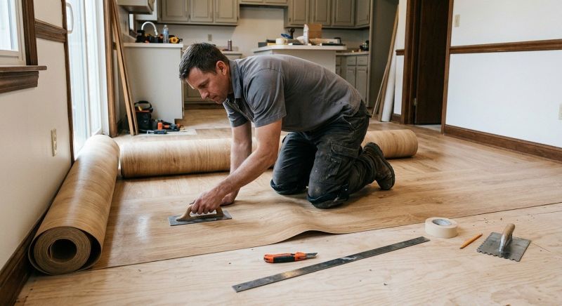 Sheet Flooring Installation in Belmar, NJ