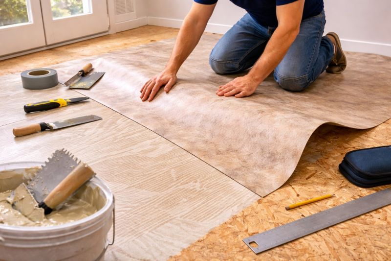 Sheet Vinyl Installation in Eatontown, NJ