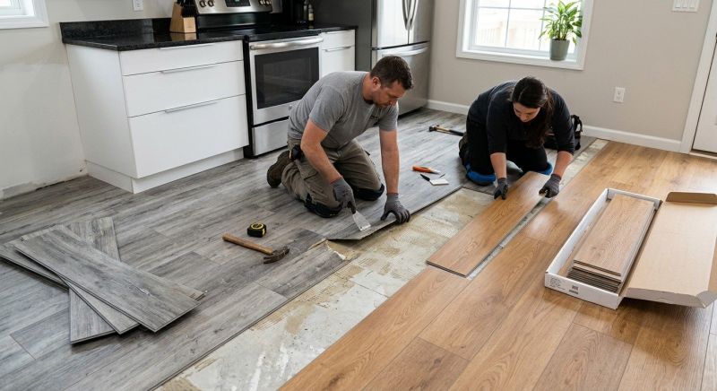 Vinyl Floor Replacement in Ocean County, NJ