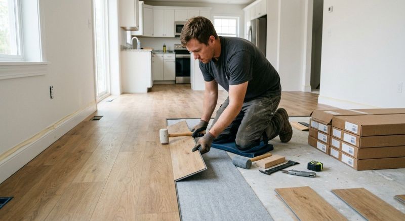 Vinyl Plank Floor Installation in Ocean County, NJ
