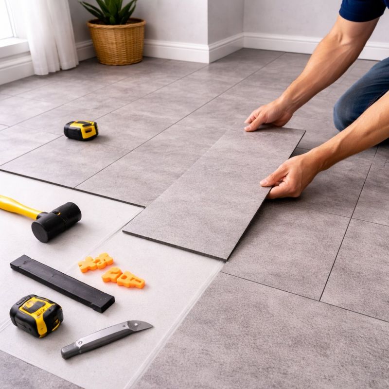 Vinyl Tile Installation in Ocean County, NJ
